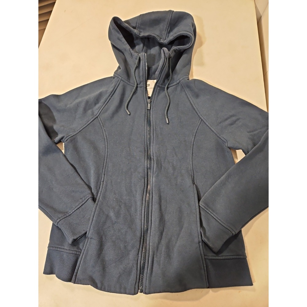 All In Motion Jacket Womens Small Blue Full Zip Pockets Outdoor Athleisure(756